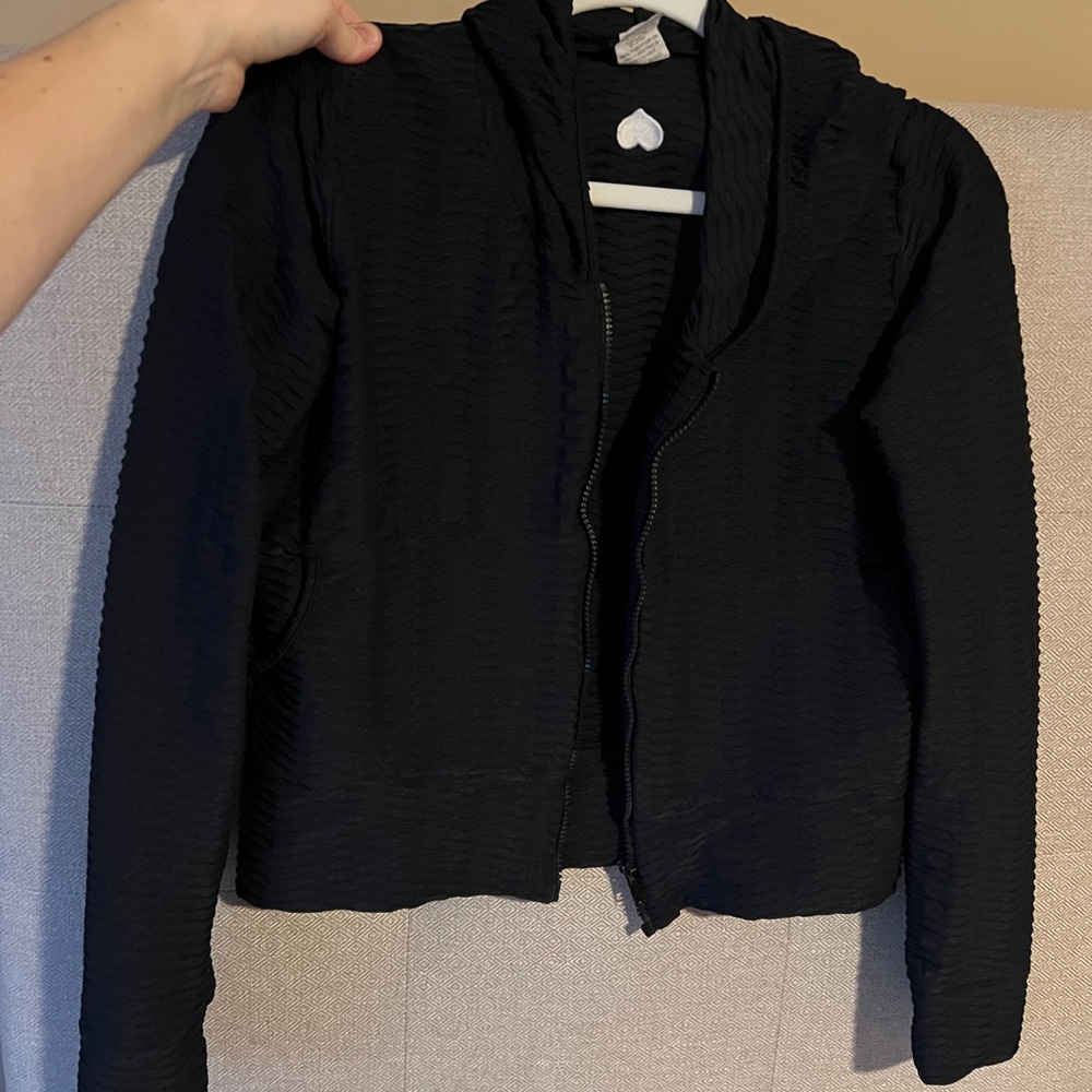 Booty by Brabants OS black track jacket